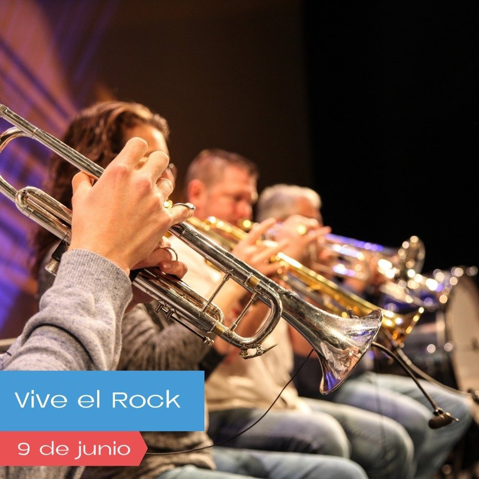 Cartel de 'Vive el Rock'.
