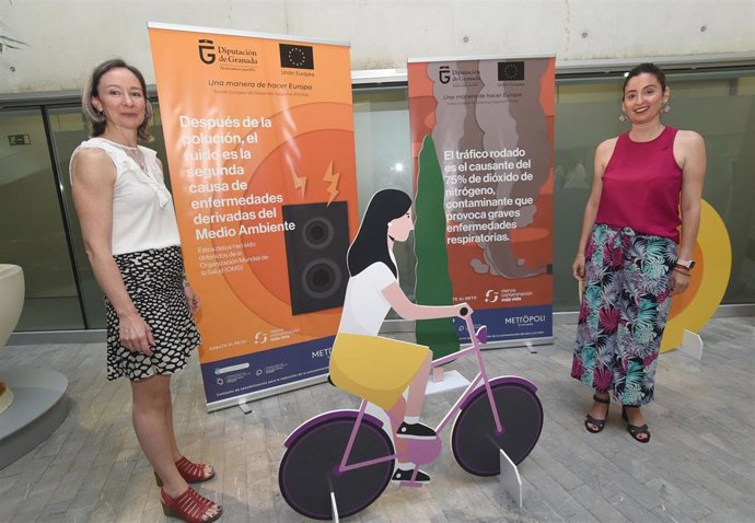 Presentación de la nueva campaña de Diputación sobre la contaminación del aire.