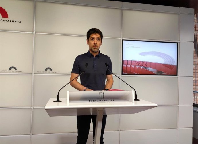 El portaveu dels comuns al Parlament, David Cid