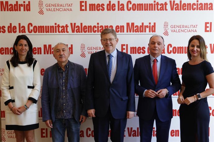 Presentación de 'El mes de la Comunitat Valenciana en Madrid'