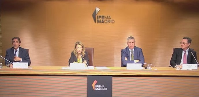 Presentación de Global Mobility Call, con la ministra de Transportes, Movilidad y Agenda Urbana, Raquel Sánchez