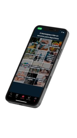 El Marketplace líder en servicios para deportistas.