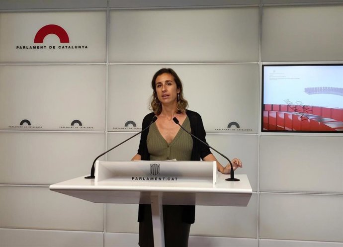 La diputada de la CUP al Parlament Laia Estrada 
