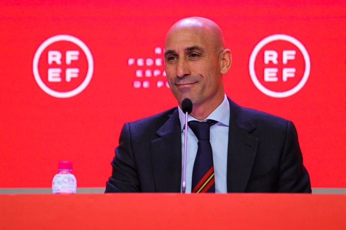 Archivo - Luis Rubiales, presidente de la RFEF