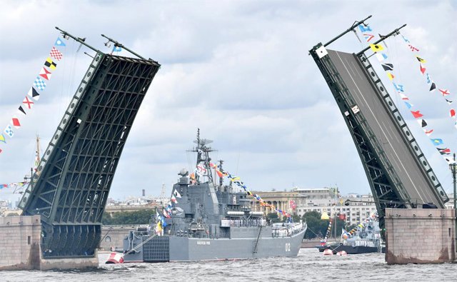 Archivo - Un buc de guerra rus 