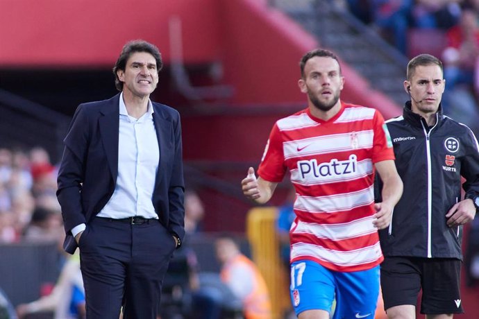 Aitor Karanka, entrenador del Granada