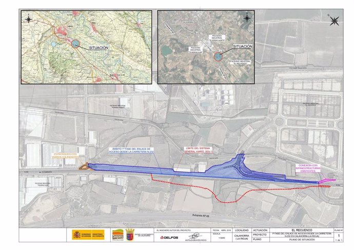 SEPES licita las obras de un nuevo acceso directo al polígono El Recuenco desde la N 232