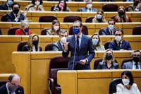 Maroto reprocha a Sánchez que "solo se preocupe" de la renovación del CGPJ y no de las medidas económicas del PP