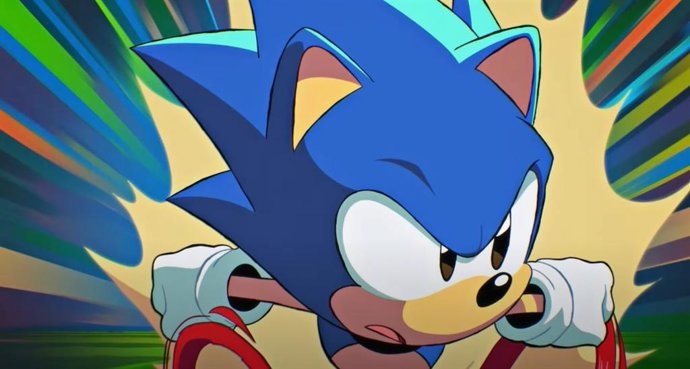 Imagen extraída de una cinemática del nuevo juego de Sega Sonic Origins