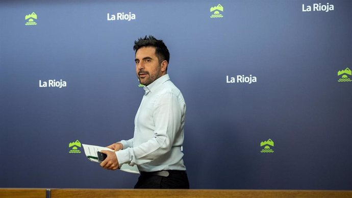 El portavoz del Gobierno de La Rioja, Álex Dorado