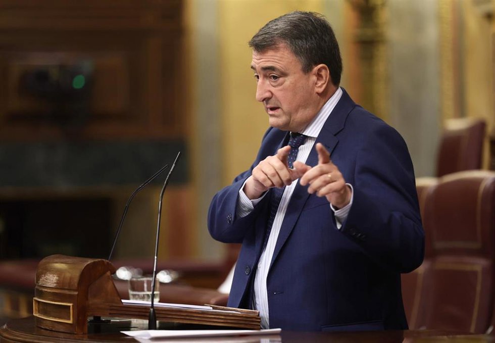 El portavoz del PNV en el Congreso de los Diputados, Aitor Esteban