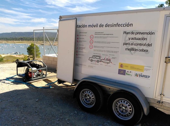 CHT reactiva el servicio de las estaciones móviles de desinfección de embarcaciones para la prevención de la entrada de mejillón cebra