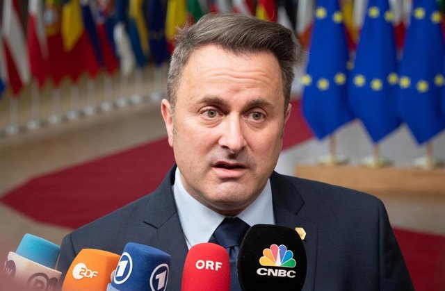 Archivo - El primer ministro de Luxemburgo, Xavier Bettel.