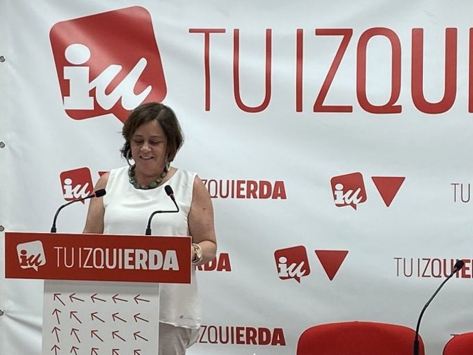 La diputada de IU, Henar Moreno