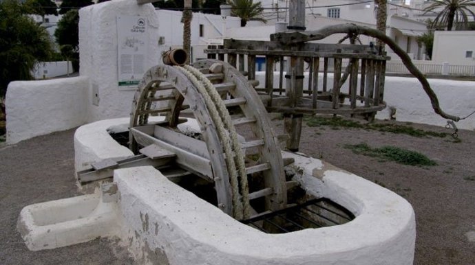 Uno de los núcleos urbanos del parque natural de Cabo de Gata-Níjar