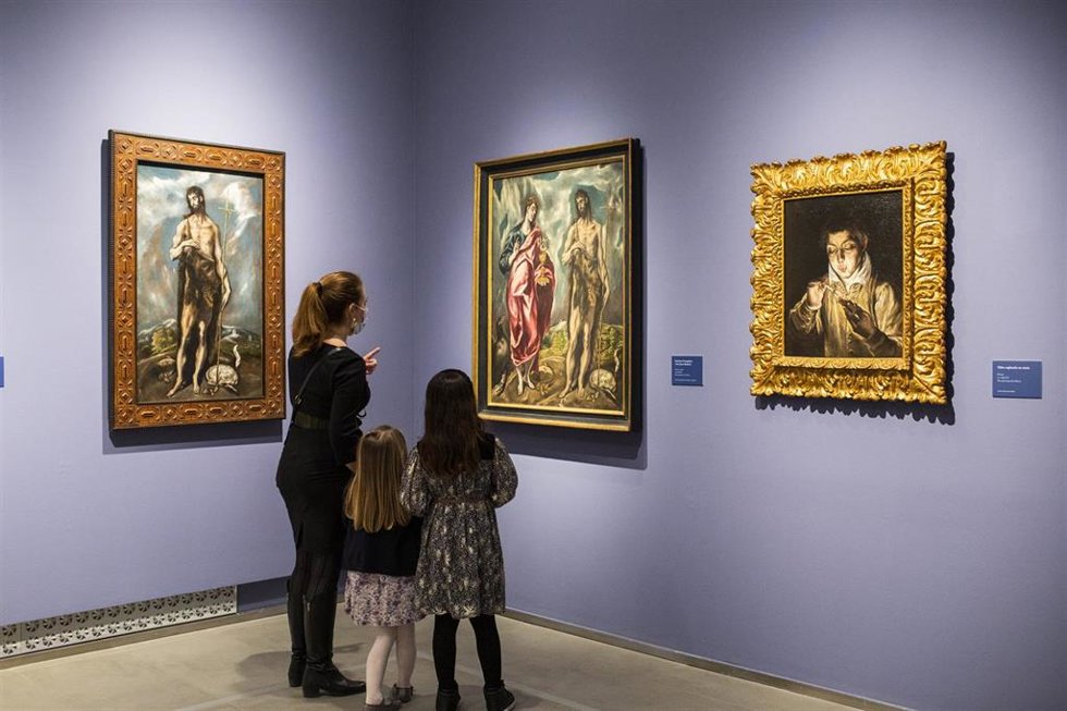 Archivo - Exposición 'El Greco. Los pasos de un genio', en el Museo Goya de Fundación Ibercaja, en Zaragoza.