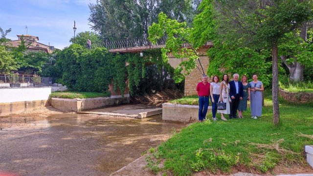 Visita a la zona de baño en la piscina natural del río Aguascebas.