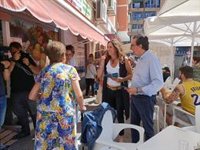 López (PP-A) dice que "hay que ir a votar" el 19J porque "nos jugamos seguir avanzando" o "retroceder" en Huelva