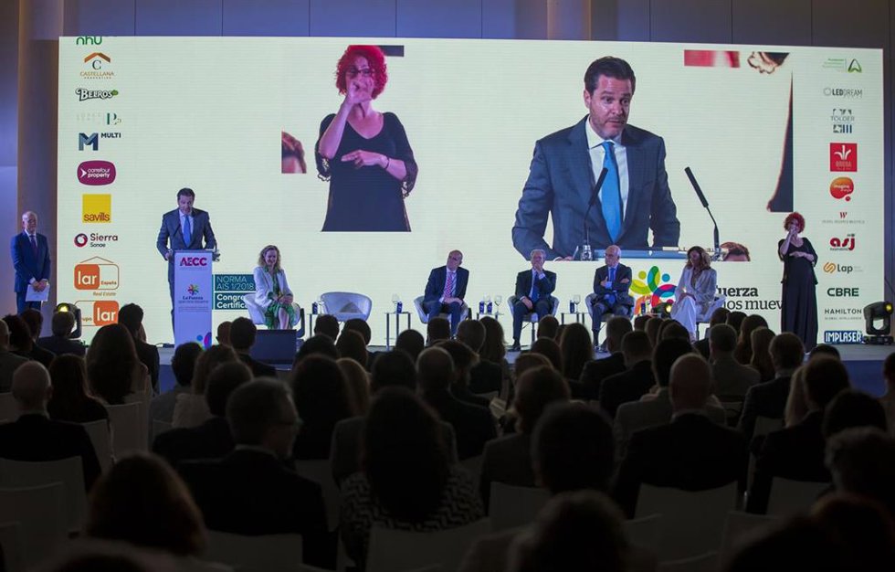 Inauguración del XVIII Congreso Español de Centros y Parques Comerciales en Sevilla