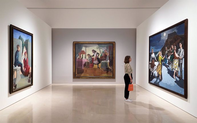 Archivo - Exposicion de Paula Rego en el Museo Picasso de Málaga