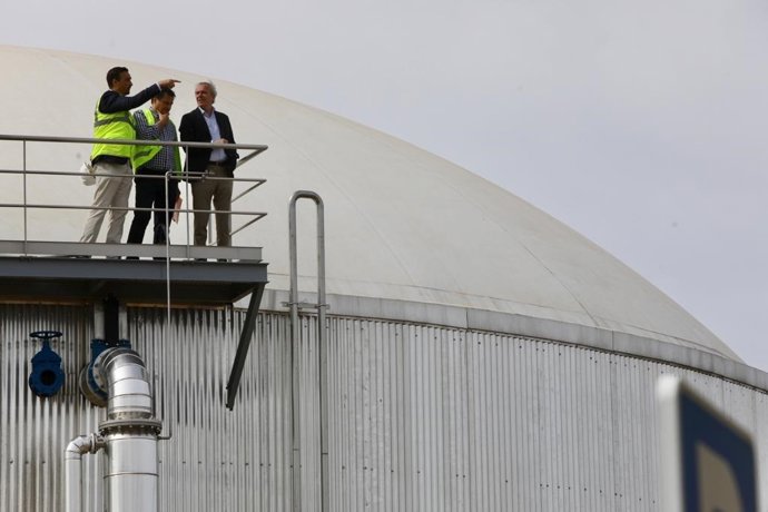 Digestor de la planta depuradora de La Almozara