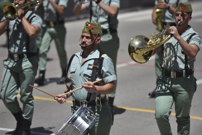 Efectivos de La Legión.