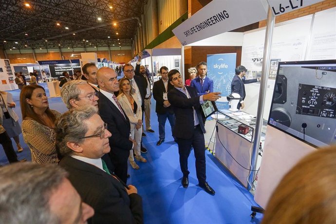 El alcalde de Sevilla, Antonio Muñoz, en la inauguración de la sexta edición de ADM en Fibes.