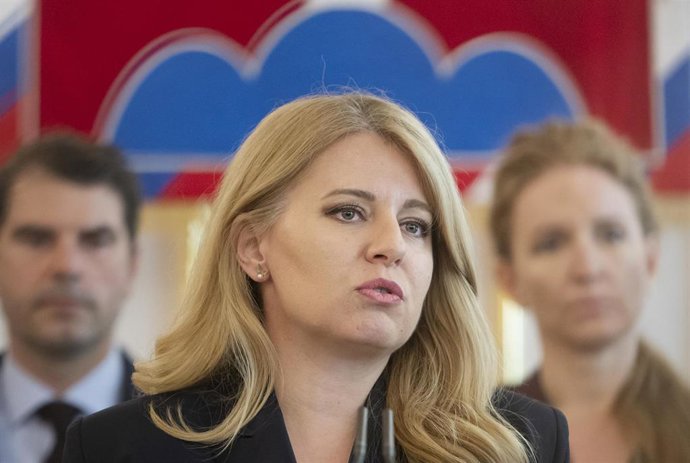 La presidenta de Eslovaquia, Zuzana Caputova