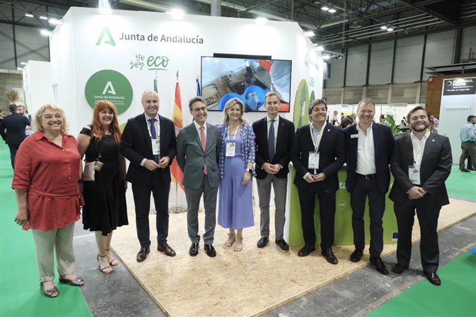 Stand de la Junta de Andalucía en Organic Food Iberia 2022