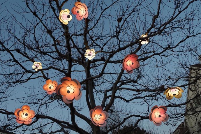 Intervención artírstica del programa Gau Zuria Bilbao.