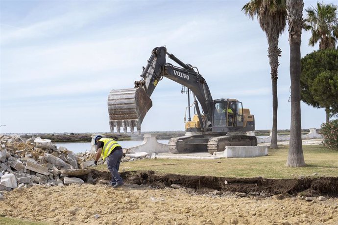 Nota Y Fotos Avanzan A Buen Ritmo Las Obras De La Magdalena Y La Bolsa De Aparcamiento Reservada Se Traslada A Una Nueva Ubicación