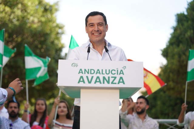 Moreno apela a la mayoría suficiente: "No quiero equipos que no controlen la diversidad y pluralidad de Andalucía"
