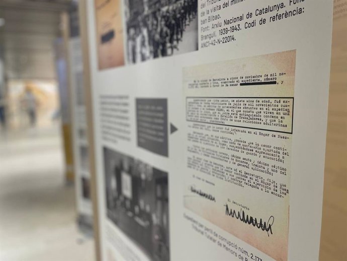 Exposició 'La memria del segle XX des dels arxius judicials' de la Conselleria de Justícia
