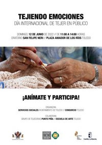 Organizan en Toledo una quedada colectiva para tejer en comunidad este domingo