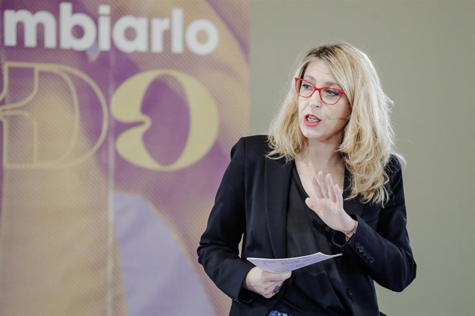 Archivo - La eurodiputada María Eugenia Rodríguez Palop, en una imagen de archivo.