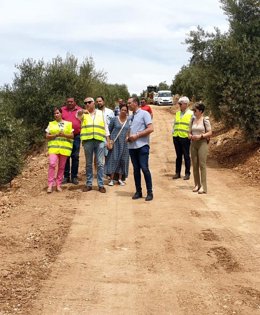 Visita al camino rural Loma del Santo.