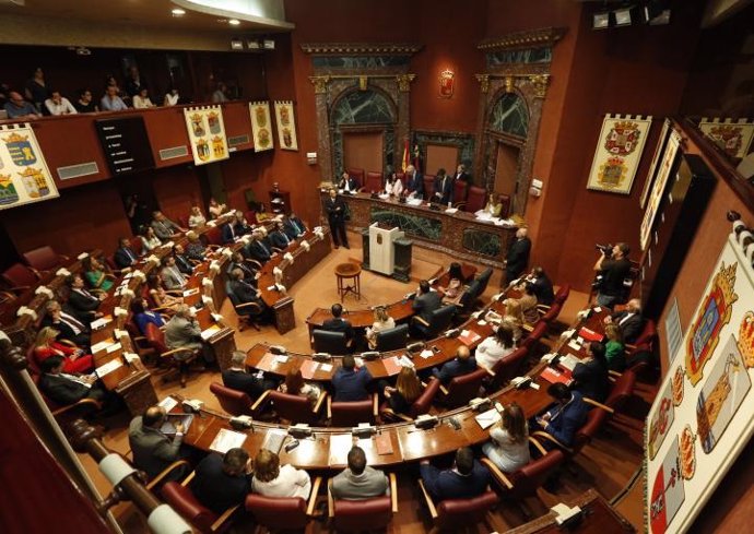 Sesión constitutiva de la Asamblea Regional de Murcia celebrada el 11 de junio de 2019