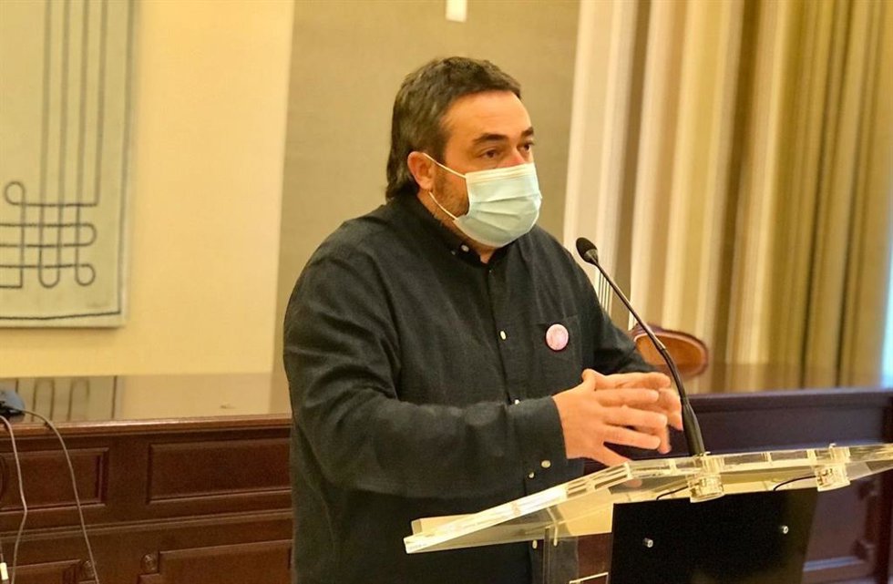 Archivo - El diputado de MÉS per Mallorca Joan Mas 'Collet'.