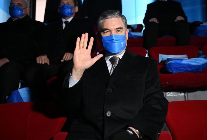 Archivo - El presidente de Turkmenistán, Gurbanguli Berdimujamedov