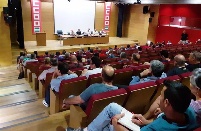 Asamblea de los trabajadores del transporte urbano de Granada