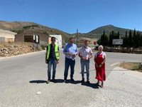 La Diputación de Jaén analiza las soluciones técnicas para mejorar el acceso a Pegalajar desde la carretera JA-3203