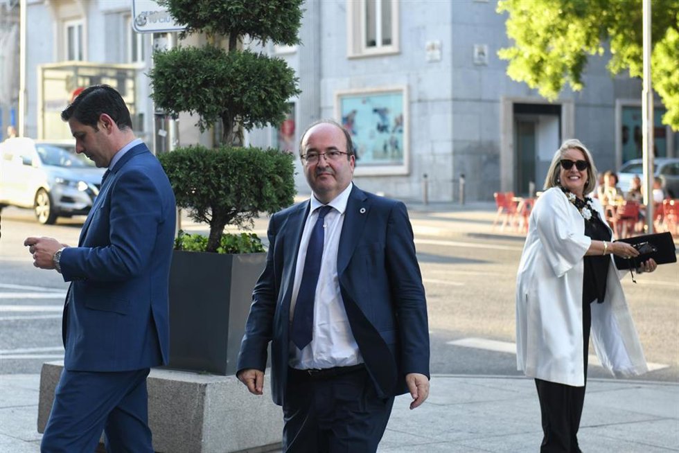El ministro de Cultura y Deporte, Miquel Iceta