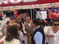 Salado pide a Espadas que no utilice el incendio forestal en Pujerra para hacer campaña electoral: "No todo vale"