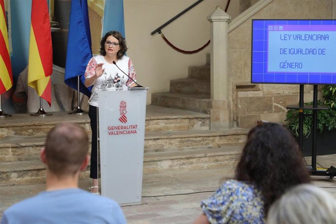 Oltra presneta el anteproyecto de Ley de Igualdad,