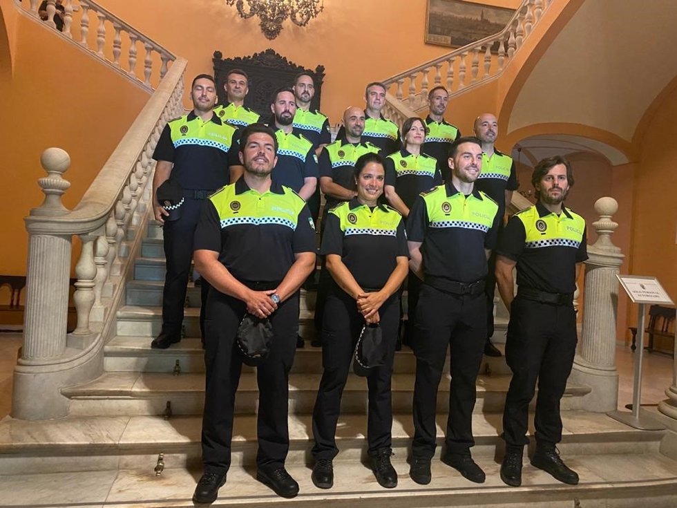 Los nuevos oficiales de la Policía Local de Sevilla