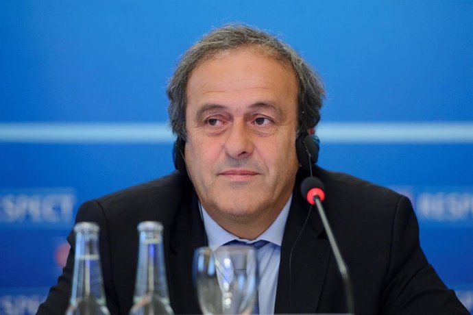 Archivo - Michel Platini, expresidente de UEFA