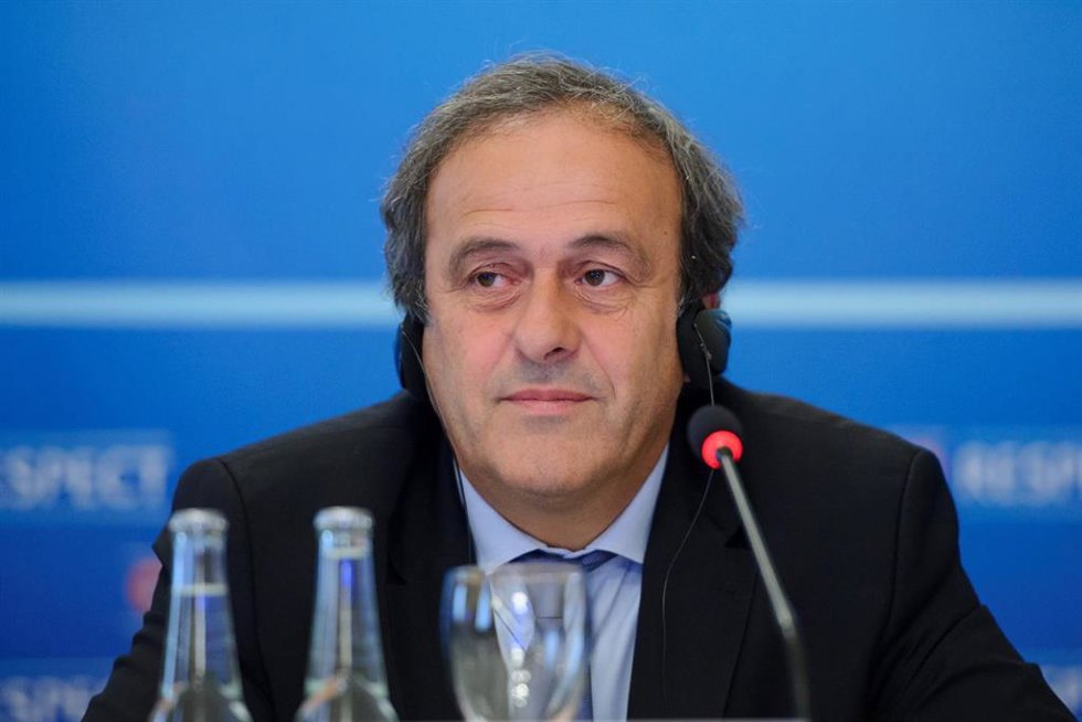 Archivo - Michel Platini, expresidente de UEFA