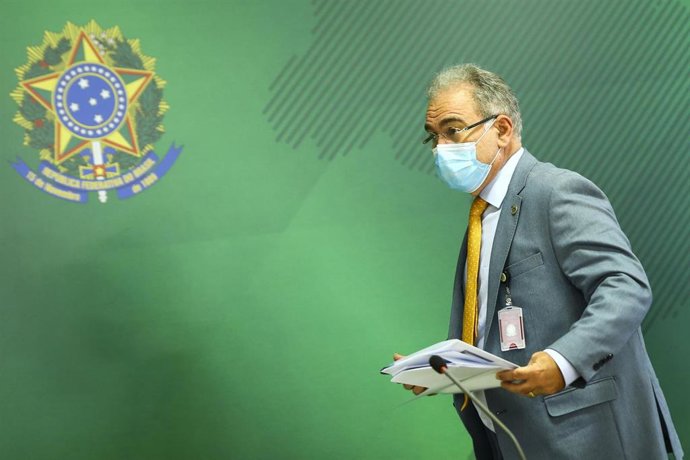 Archivo - El ministro de salud de Brasil, Marcelo Queiroga.