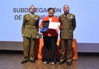 La rectora de la UCAV recibe la distinción 'Leal a las Fuerzas Armadas en Ávila'