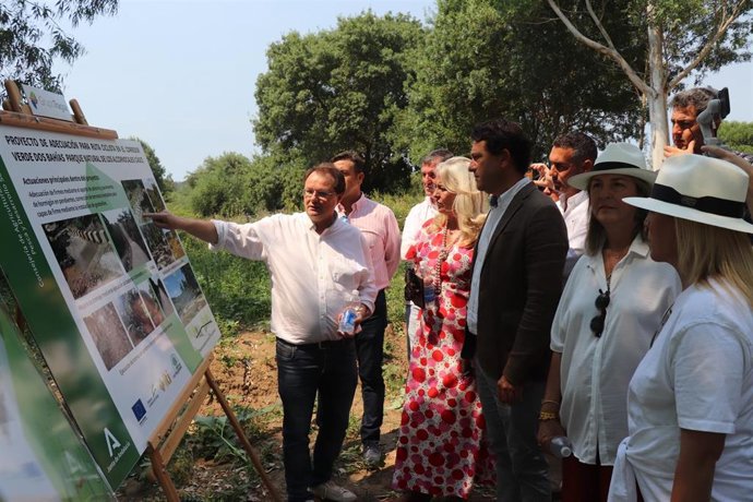 Colombo en el Carredor Verde dos Bahías.